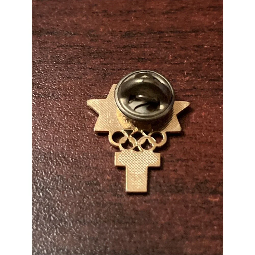 1984 Los Angeles Olympics Transamerica Life Insurance Lapel Hat Pin‎